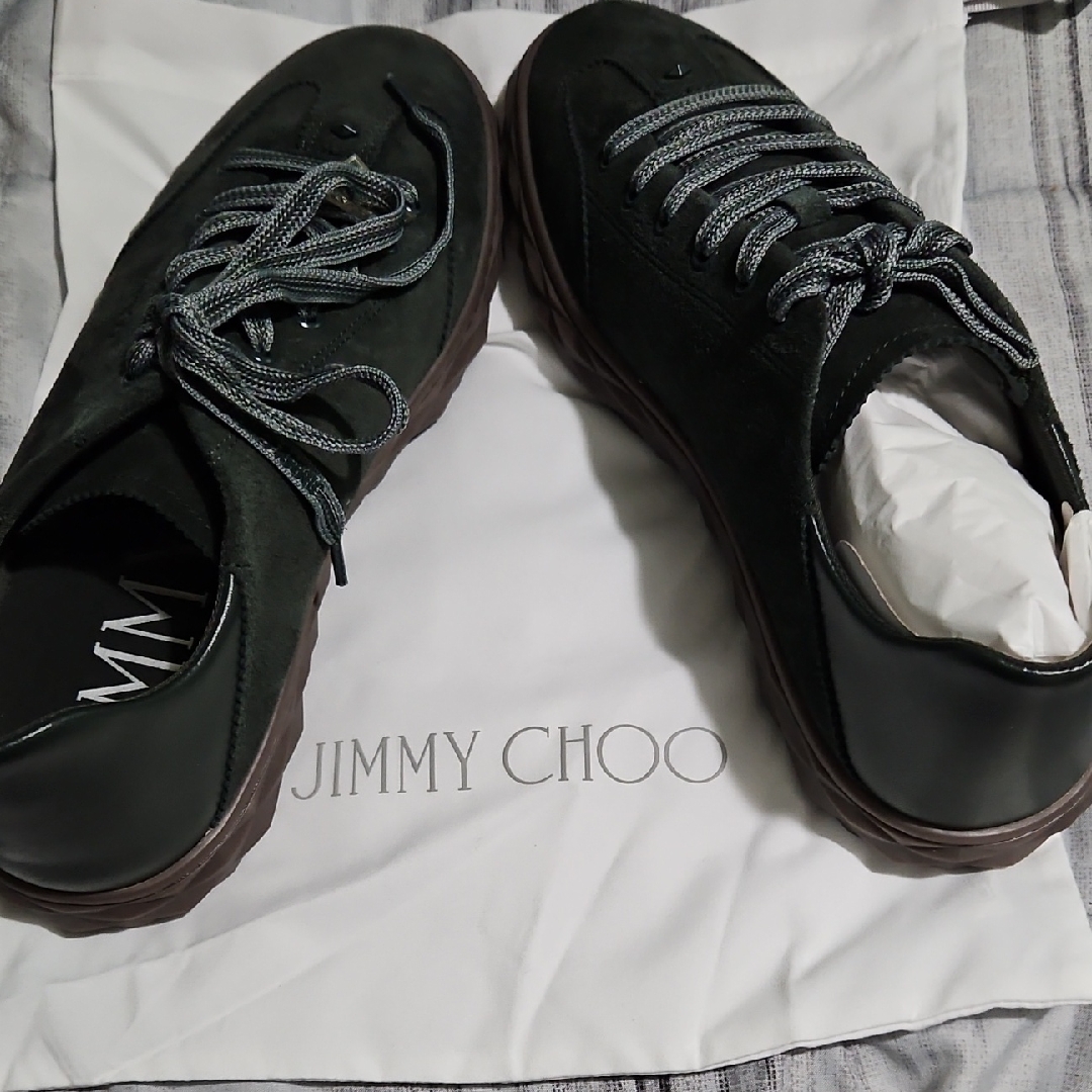 Jimmy Choo Black And Gray Men's Sneakers